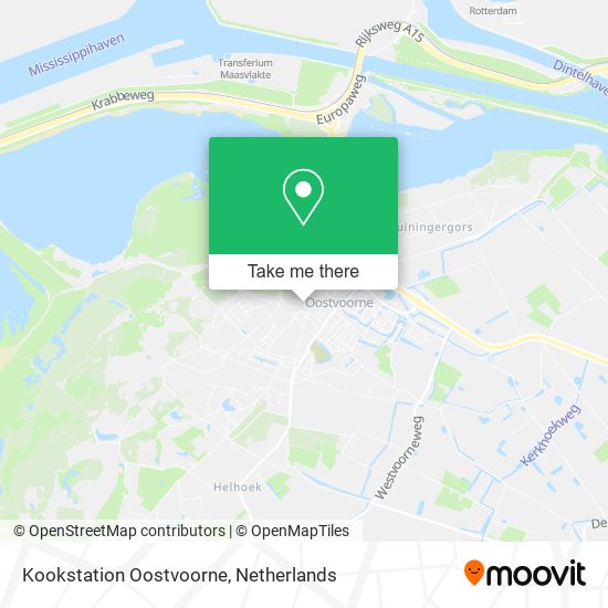 Kookstation Oostvoorne map