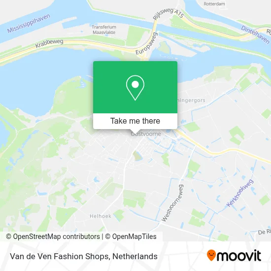 Van de Ven Fashion Shops map