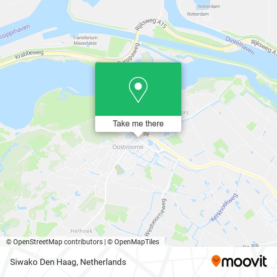 Siwako Den Haag map