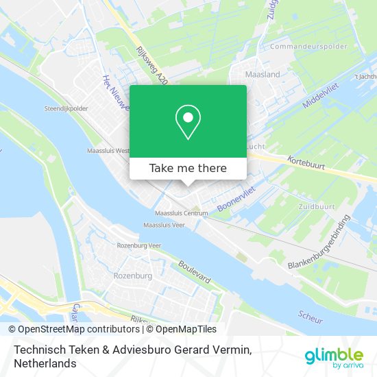 Technisch Teken & Adviesburo Gerard Vermin map