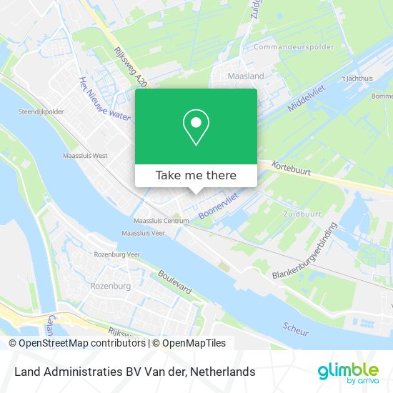 Land Administraties BV Van der map