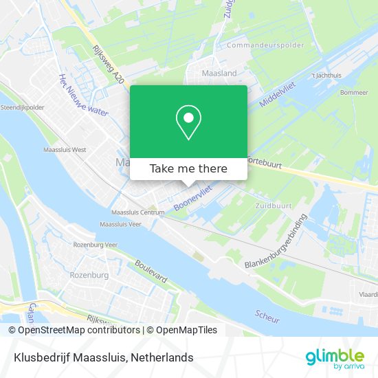 Klusbedrijf Maassluis Karte