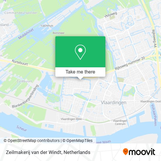 Zeilmakerij van der Windt map