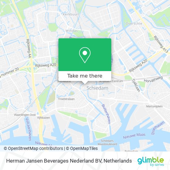 Herman Jansen Beverages Nederland BV Karte