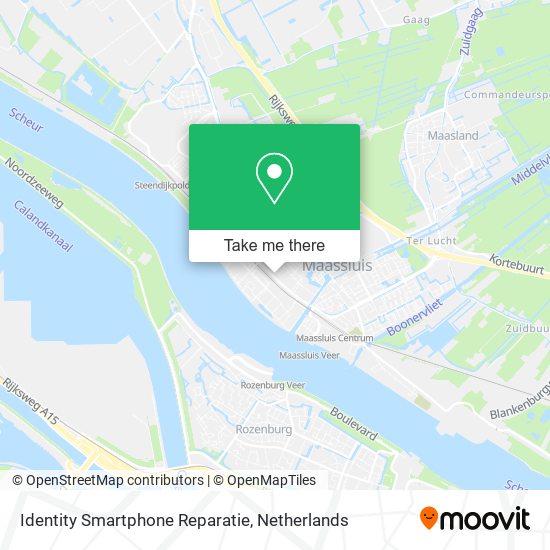 Identity Smartphone Reparatie map