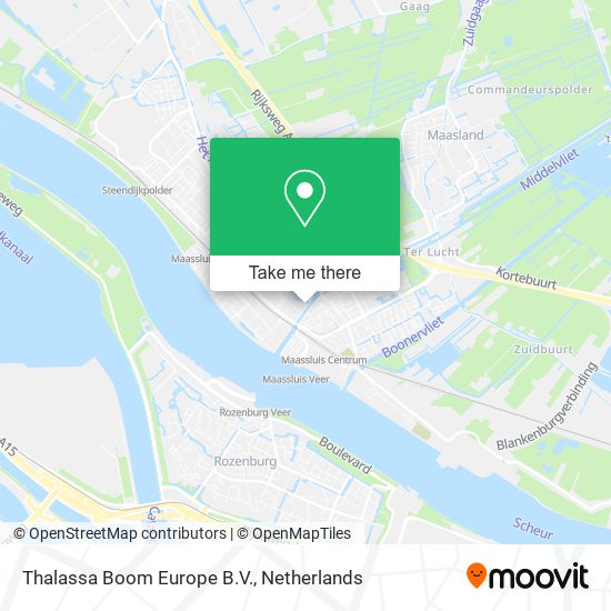 Thalassa Boom Europe B.V. map