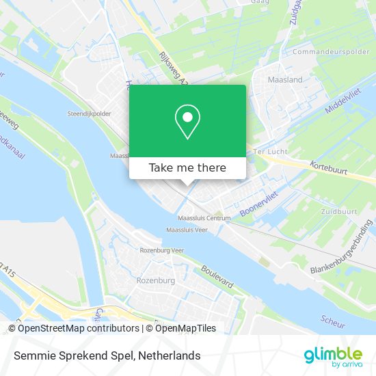 Semmie Sprekend Spel map