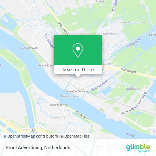 Stoel Advertising map