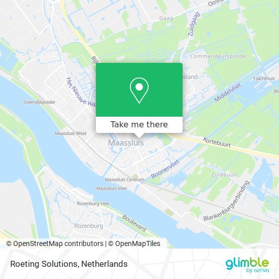 Roeting Solutions map