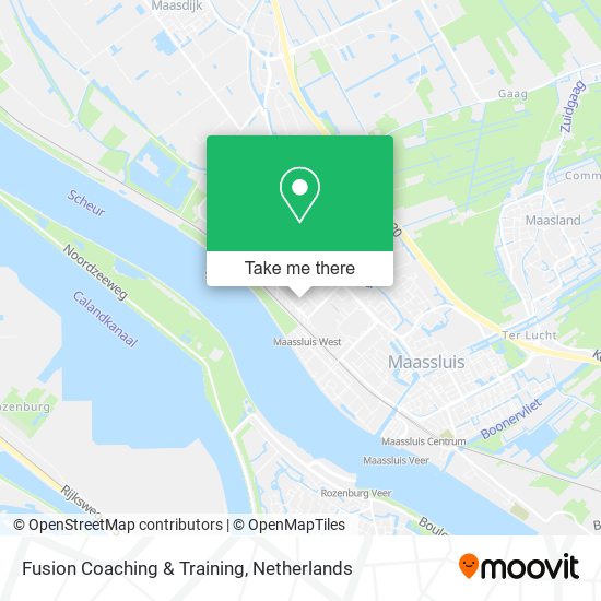 Fusion Coaching & Training map