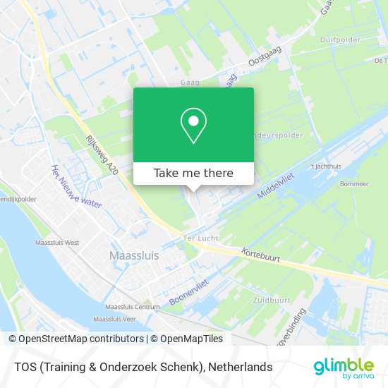 TOS (Training & Onderzoek Schenk) map