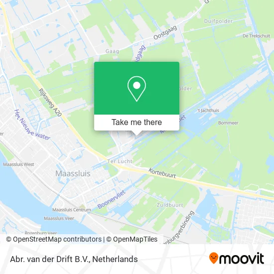 Abr. van der Drift B.V. map