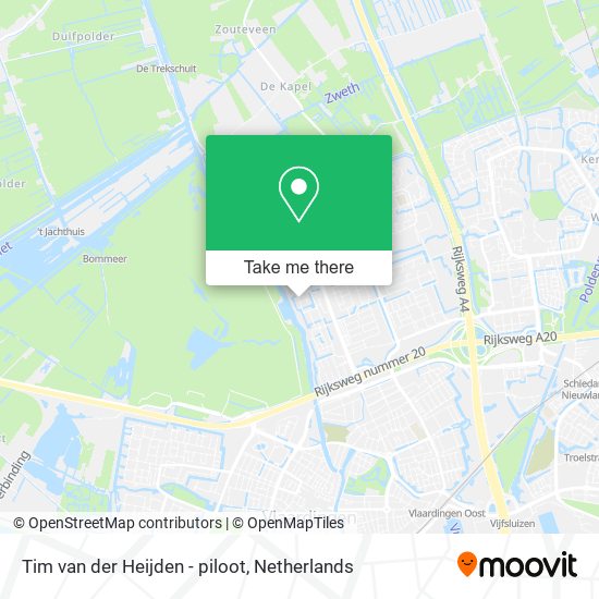 Tim van der Heijden - piloot map