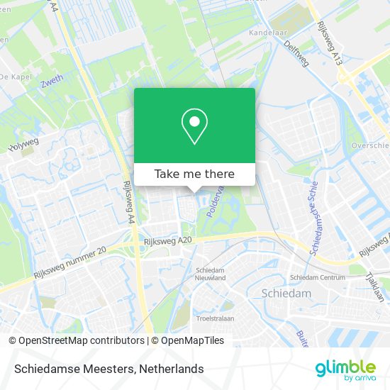 Schiedamse Meesters map