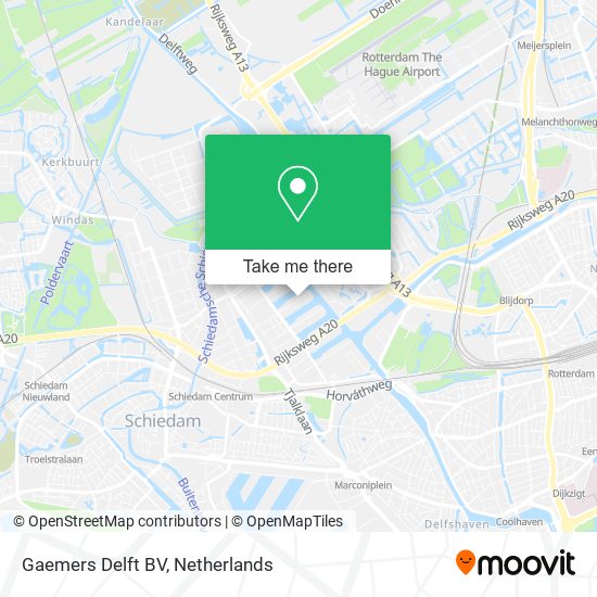 Gaemers Delft BV map