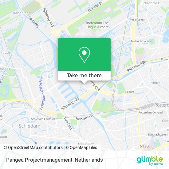 Pangea Projectmanagement map