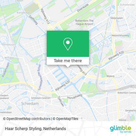 Haar Scherp Styling map