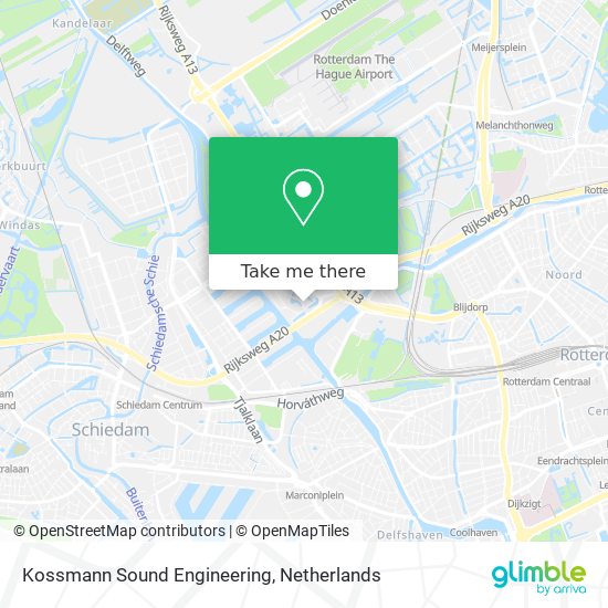 Kossmann Sound Engineering map
