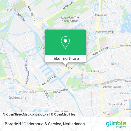 Borgdorff Onderhoud & Service map