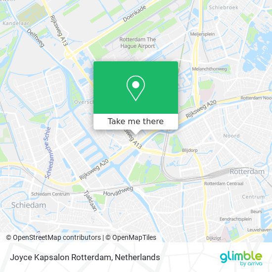 Joyce Kapsalon Rotterdam Karte