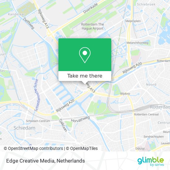 Edge Creative Media map