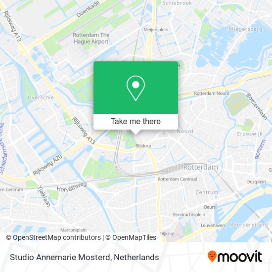 Studio Annemarie Mosterd map