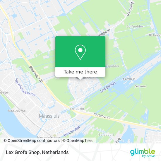 Lex Grofa Shop map