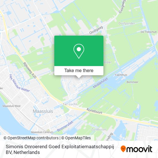 Simonis Onroerend Goed Exploitatiemaatschappij BV map