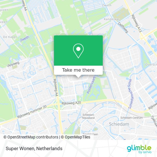 Super Wonen map