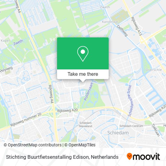 Stichting Buurtfietsenstalling Edison map