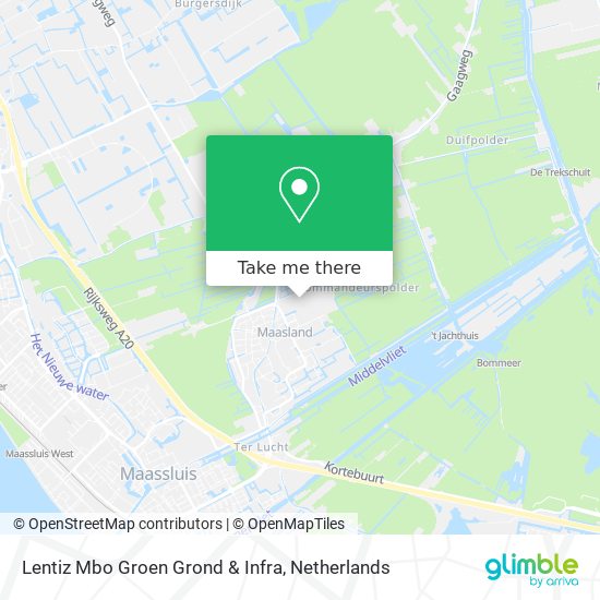 Lentiz Mbo Groen Grond & Infra map