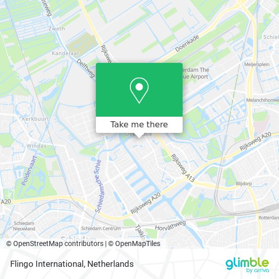 Flingo International Karte