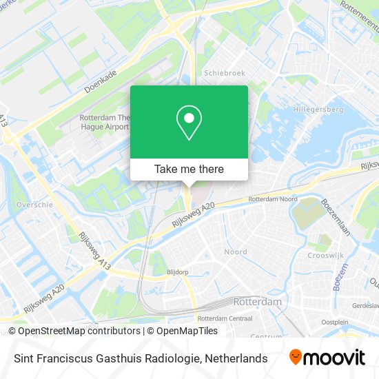 Sint Franciscus Gasthuis Radiologie map