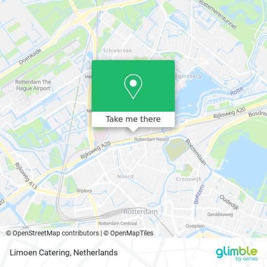 Limoen Catering map