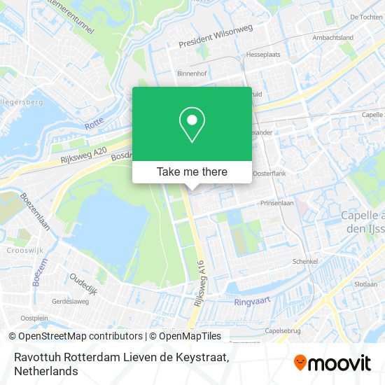 Ravottuh Rotterdam Lieven de Keystraat map