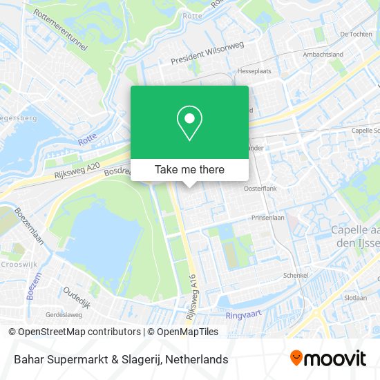 Bahar Supermarkt & Slagerij map