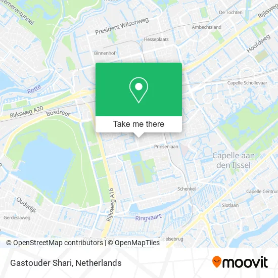 Gastouder Shari map