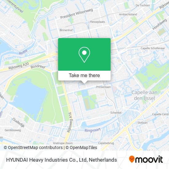 HYUNDAI Heavy Industries Co., Ltd map