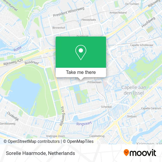 Sorelle Haarmode map