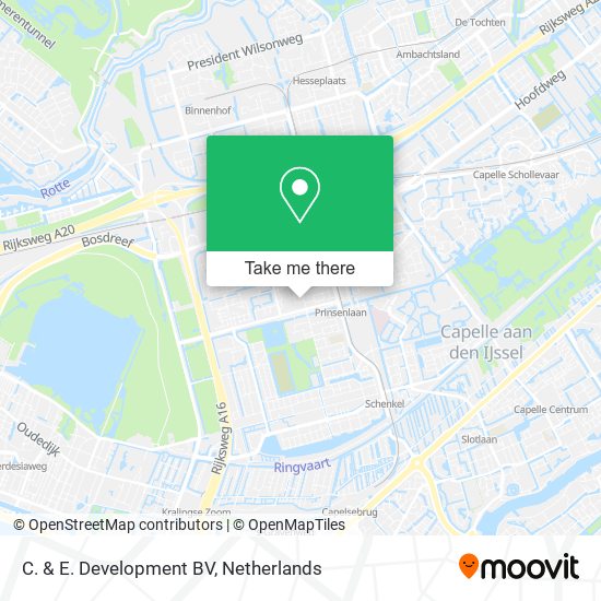 C. & E. Development BV map