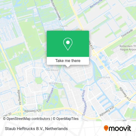 Staub Heftrucks B.V. map