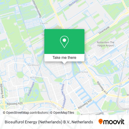 Biosulfurol Energy (Netherlands) B.V. Karte