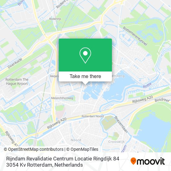 Rijndam Revalidatie Centrum Locatie Ringdijk 84 3054 Kv Rotterdam map