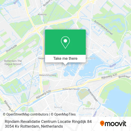 Rijndam Revalidatie Centrum Locatie Ringdijk 84 3054 Kv Rotterdam map