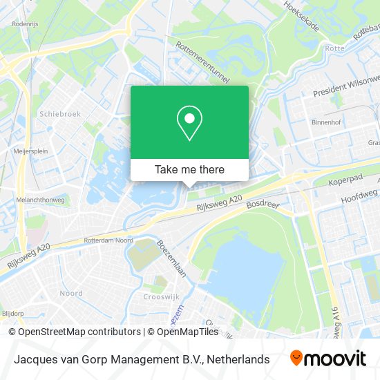Jacques van Gorp Management B.V. map