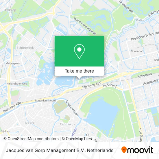 Jacques van Gorp Management B.V. map