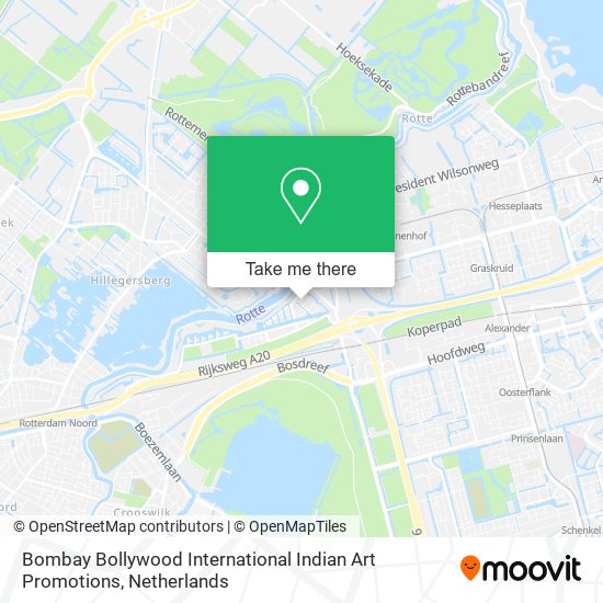 Bombay Bollywood International Indian Art Promotions Karte