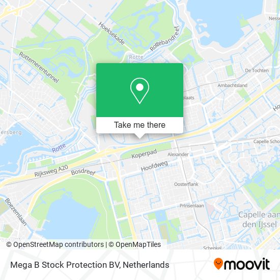 Mega B Stock Protection BV map