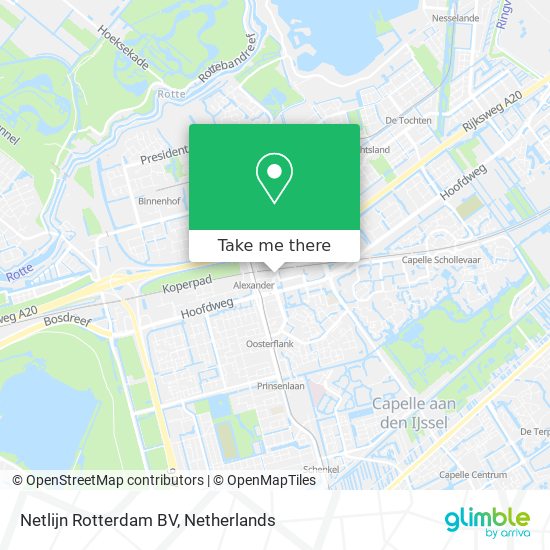 Netlijn Rotterdam BV Karte