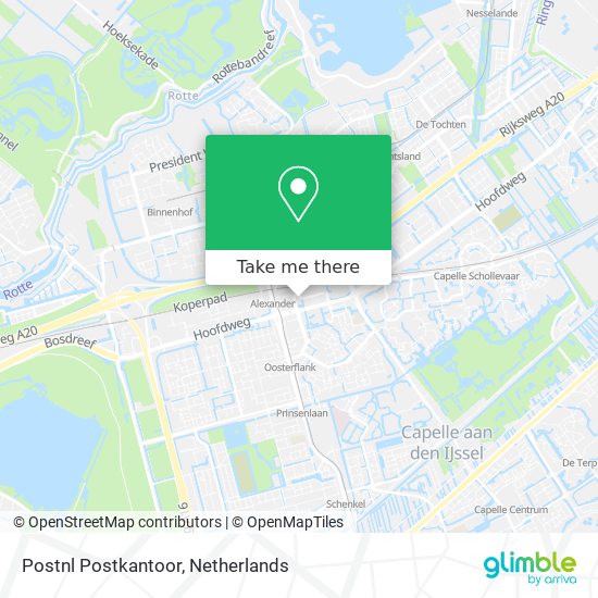 Postnl Postkantoor map